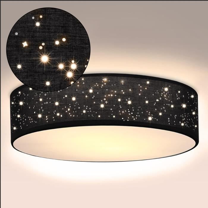 Lustre De Plafond LED 36W Avec Effet Ciel étoilé Pour La Salle De Bains Lampe De Bain Musique Bluetooth Et Telecommande 90952585