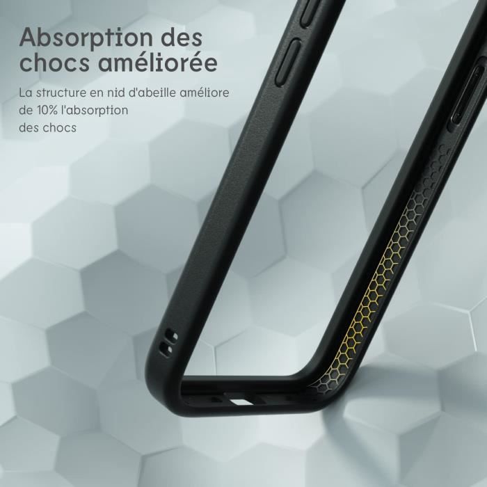 RhinoShield Coque Compatible avec [iPhone 13]  Mod NX - Protection Fine  Personnalisable avec Technologie Absorption des Chocs [sans BPA] - Rose  Poudré : : High-Tech