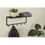 Lifa Living Porte Manteau Mural Design Metal Noir Patere Mural Avec Etagere De Rangement 5 Crochets Entree Salle De Bain Chamb Achat Vente Tapis Protection Sol Soldes Sur Cdiscount