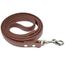Version Marron 1 5 X 1 Cm Laisse De Chien Corde Marche En Cuir D Unite Centrale Pour La Harnais Petits Chiens Taille Moyenne Cdiscount