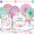 Deco Anniversaire Pastel Cdiscount Deco Anniversaire Pastel Cdiscount