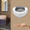 500ml Distributeur automatique de savon mural  sans contact capteur infrarouge à puce --DQ FRANCE-0