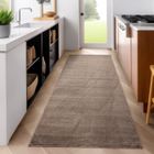 Tapis Salon Moderne - SIMPEX - Azalée - Mocca - 80 x 150 cm - 100% Polypropylène