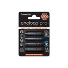 PANASONIC Piles "NiMH Eneloop Pro" (AA) avec 2500mAh - 4 pieces