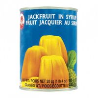 Fruit de Jacquier thaïlandais au sirop en conserve - Marque Coq - Fruits exotiques - 565G - 4 boîtes