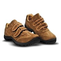 Chaussures détente marron enfant - OSE - Scratch - Souples et légères