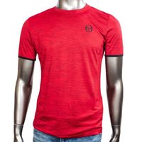 T-shirt homme Sergio Tacchini Freckle - Manches courtes - Rouge