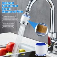 Purificateur de filtre à eau à montage sur robinet-360° rotatif-Pour robinet de cuisine domestique