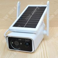 TD® Caméra de surveillance sans fil à alimentation solaire  1080P  HD étanche  Faible consommation d'énergie Caméras de