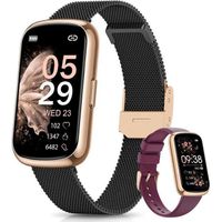 Montre Connectée Femme 1,47" écran Tactile - Appels Bluetooth, 100+ Modes Sport, IP68, Pour Android/iOS