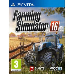 JEU PS VITA Farming Simulator 16 Jeu PS Vita