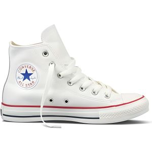 All Star Leather Hi - Ref. 132169C Blanc BLANC - Cdiscount Chaussures