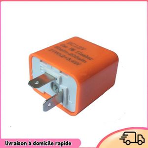 Relais 2 Broches 6V Relais Clignotant Moto 6V - Lot De 2 - Mécanique 2 Broches - Compatible Most Motos - Argent Solution Clignotants Trop Rapides