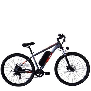 VTT électrique Homme Bergamont – Gris – 400W – Suspension Avant – Occasion