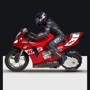 JOUET BLANC-Jouets de moto télécommandés pour garçons, c