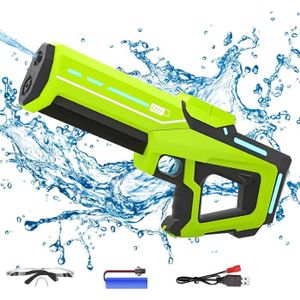 PISTOLET À EAU Pistolet à eau électrique automatique avec grande portée - Pistolet à eau électrique rechargeable - Pour enfants et adultes - P A439