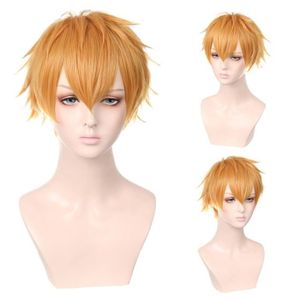 perruque orange pas cher