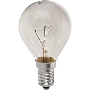 Ampoule incandescent, tube E14, 85lm = 15W, blanc chaud, OSRAM