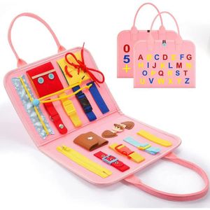JEU D'APPRENTISSAGE Pliable Busy Board Montessori Jouets & Cadeaux pou