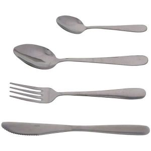 JEAN DUBOST - Ménagère 24 pièces - Basica - tout en inox - livrée en coffret cadeau