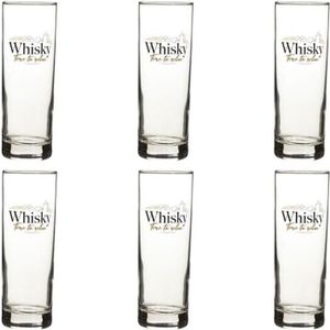 6 verres à Whisky & Rhum 39cl Open Up Spirits - Chef&Sommelier - Cristallin  de qualité professionnelle 30% plus résistant
