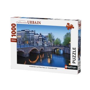 PUZZLE Puzzle Amsterdam au fil de l'eau 1000 pcs