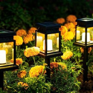 LAMPION Solpex Lot de 8 lanternes solaires d'extérieur à suspene avec piquet pour jardin, terrasse, pelouse, terrasse, , tente, arbre, c105