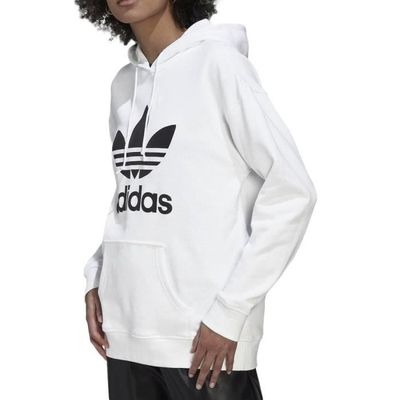 Sweat Blanc Femme Adidas Trefoil Hoodie Blanc Cdiscount Pr t