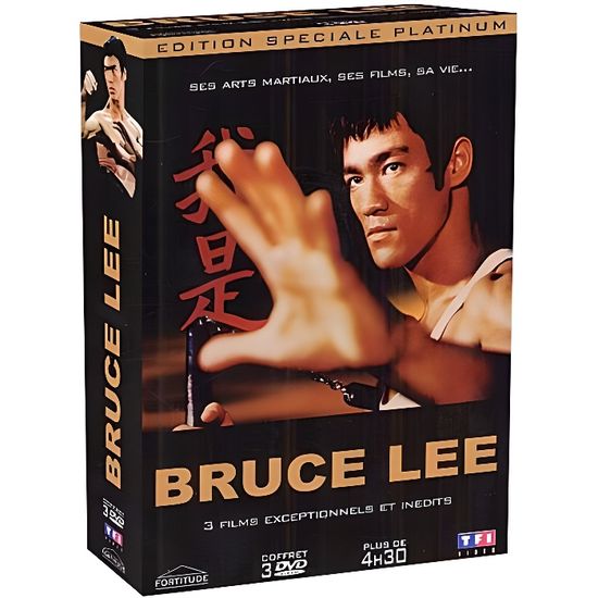 DVD Coffret Bruce Lee : la destinée du dragon ;...
