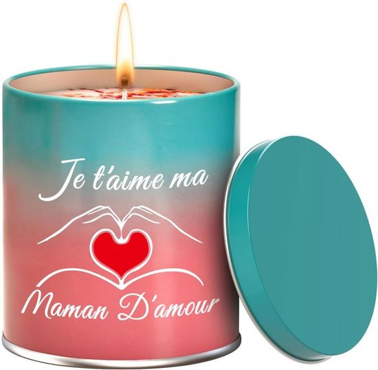 Blanc Cadeau Maman Original Bougie parfumées Cadeau Femme d