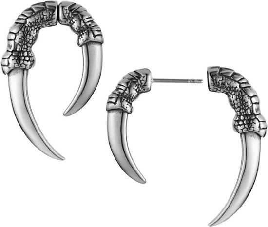 Boucles DOreilles Tige En Acier Inoxydable En Forme De Griffe De Dragon ...