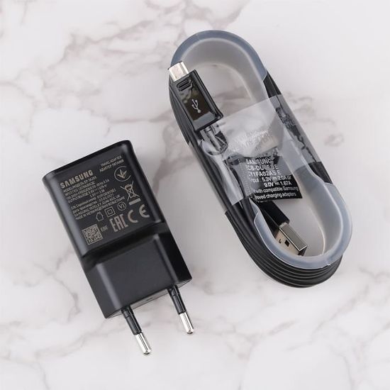 Lot de 2 Câble USB-C vers USB-C Rapide 3A pour Samsung Galaxy A23 A24 A22  A02s A03s A04s A12 A13 -Nylon Renforcé 1M Noir