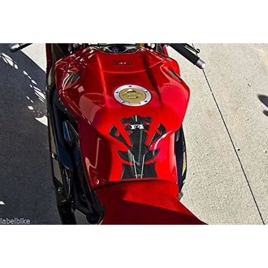 Protection Réservoir Moto Yamaha FZ1 - Autocollant 3D Résine Gel Labelbike, Résistant Aux Rayures Et Intempéries