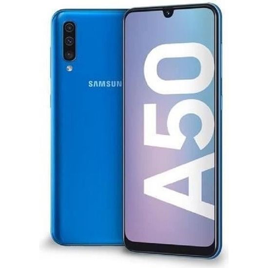 Samsung Galaxy A50 128 Go Bleu - Double sim