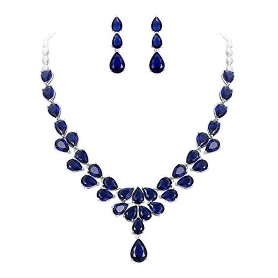 Parure Avon Teardrop - Collier Et Boucles D'oreilles Dorés - Neuf Avec étiquettes