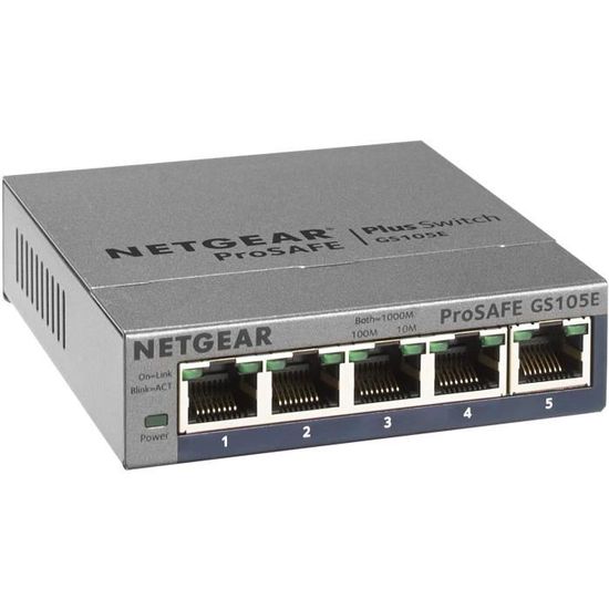 Switch réseau RJ45 rackable 10' & 19' 16 ports Gigabit - Cdiscount