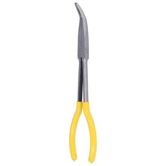 Lot De 2 Pinces à Bec Long (droit Et Courbé) 7 Pouces - Mâchoires Lisses, Ressort, Acier Carbone - Pour Bijouterie, Modélisme Pince Knipex Lot De 2 Pinces à Bec Long (droit Et Courbé) 7 Pouces - Mâchoires Lisses, Ressort, Acier Carbone - Pour Bijouterie, Modélisme Pince Knipex