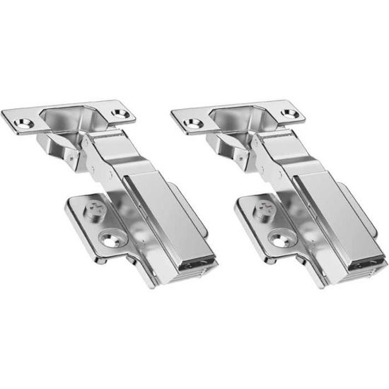 LIKERAINY 95 Degré Crampons Charnière Avec Amortisseur Pour Porte