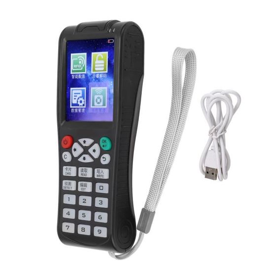 Lecteur De Carte à Puce USB Cryptnox Avec Bouton 'Tap' - Compatible Windows/Mac/Linux, FIDO2, CCID - 14