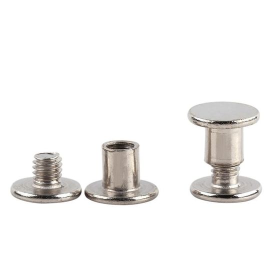 WHITE-M5(10Pcs)-35mm -Vis de fixation murale M2 M3 M4 M5 M6, ancres