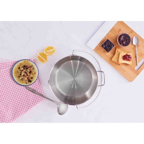 Coupe-mozzarella Metaltex - Acier Inoxydable Et Plastique, Coupe Aussi Les œufs Durs (28x28x18 Cm) - 11