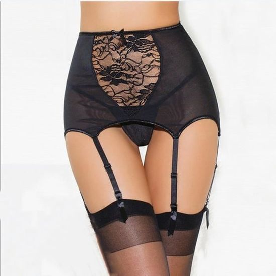 Body Aubade Vintage Jaune Porte-jarretelles Amovible - Taille 95C, Made In France
