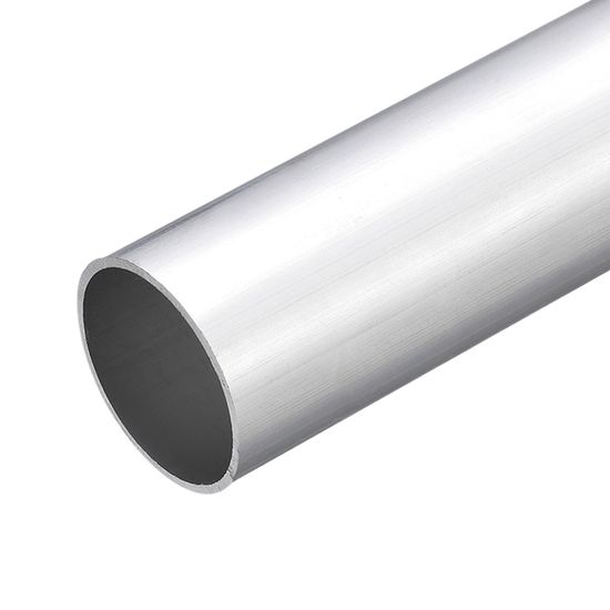 Tube Aluminium Rond Creux 6063 – Diamètre 23 à 50mm, épaisseur 9mm, Longueur 300mm – Neuf, Pour Bricolage