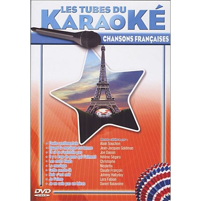 LES TUBES DU KARAOKE CHANSON FRANCAISES - Cdiscount DVD