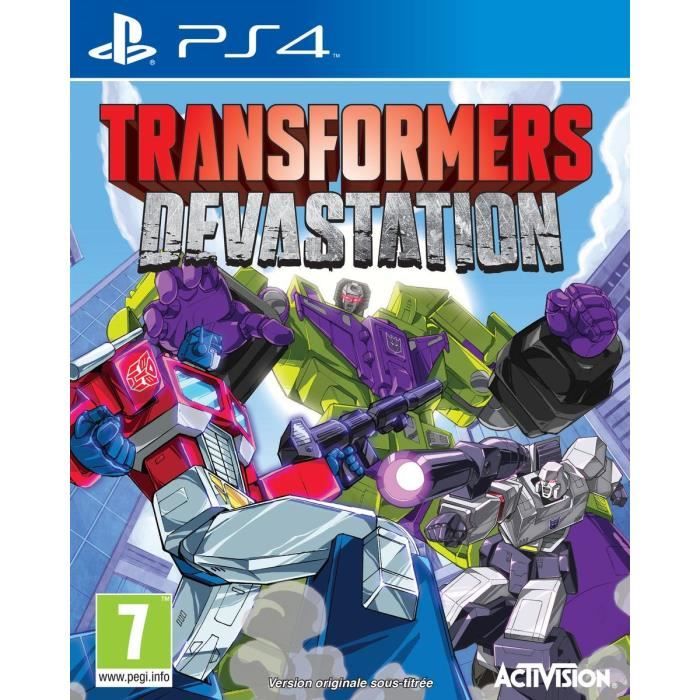 Activision Transformers : Devastation Jeu PS4