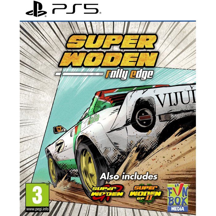 Super Woden Rally Edge Jeu PS5