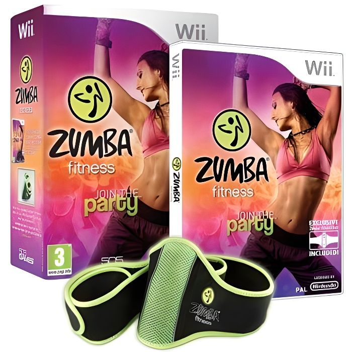 ZUMBA FITNESS JOIN THE PARTY + CEINTURE - 505 Games