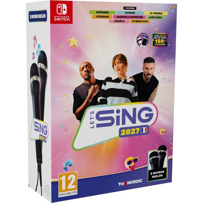 Let' Sing 2027 bundle micros SW - vue 2