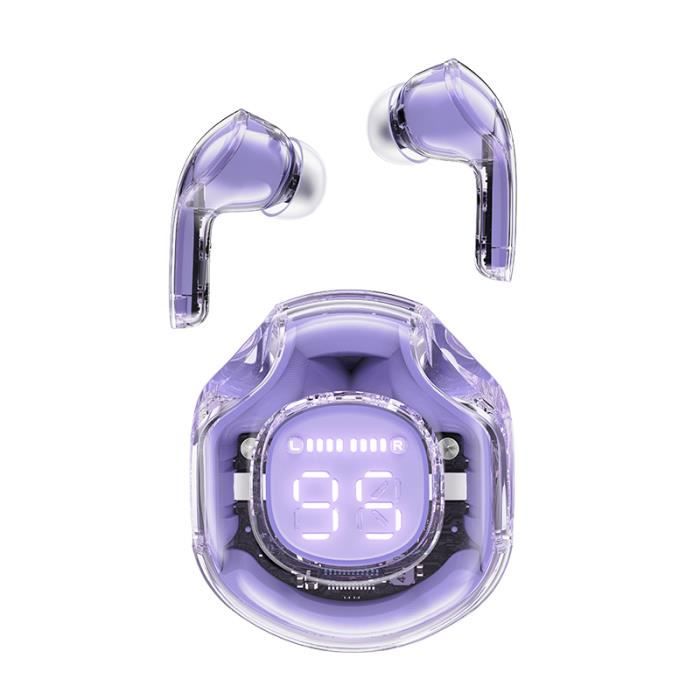 Ecouteurs bluetooth sans fil TWS 480mAh étui de charge IPX4 micro intégré intra-auriculaires Stéréo