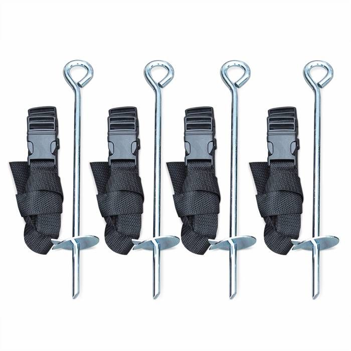 Kit d'ancrage pour trampoline de toute taille